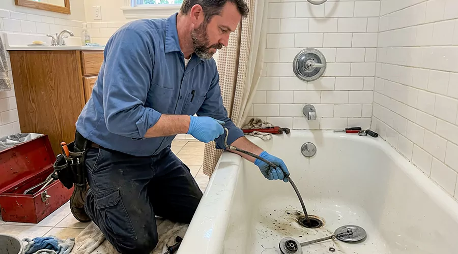 How to Fix a Clogged Bathtub Drain