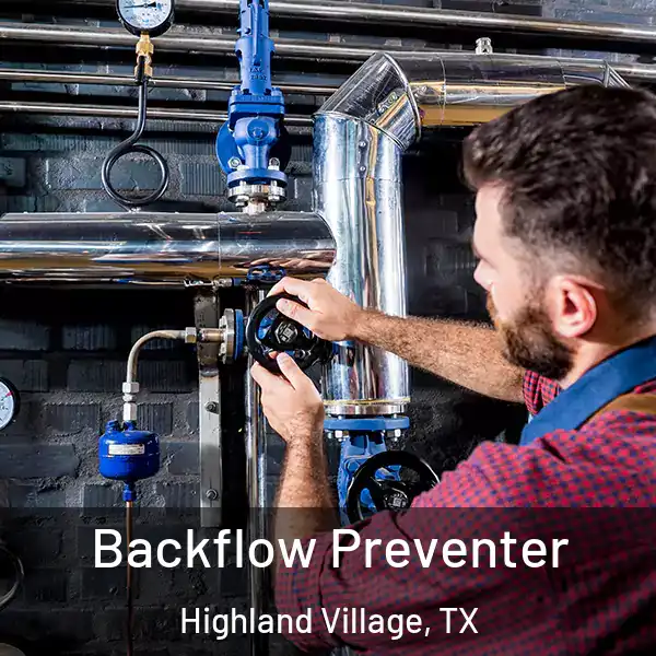  Backflow Preventer Highland Village, TX