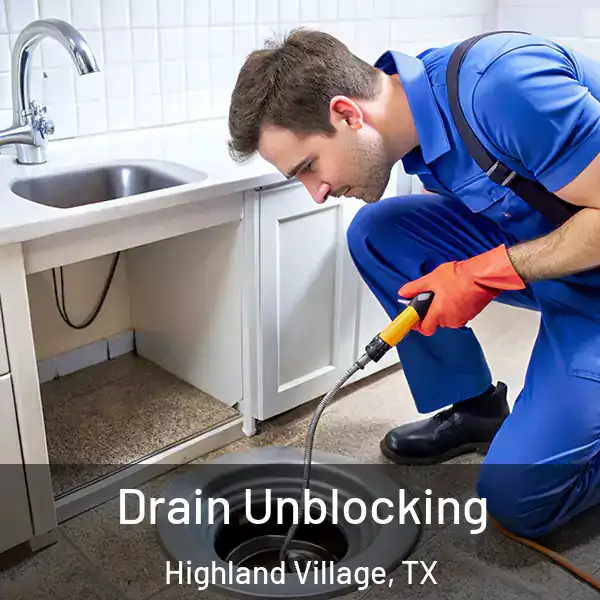  Drain Unblocking Highland Village, TX