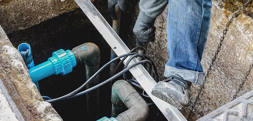 Zoeller Sewage Ejector Pump System in Highland Village