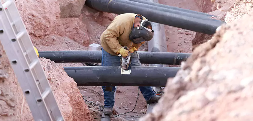 Cast Iron Sewer Pipe Replacement in Highland Village