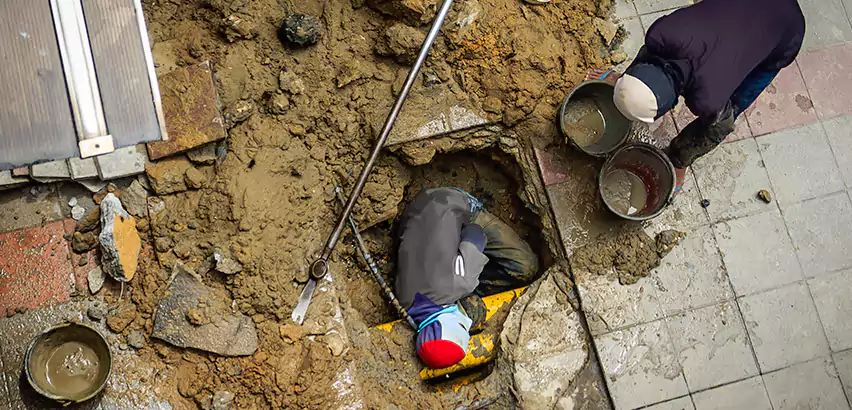 Professional Trenchless Pipe Repair Services in Highland Village, TX.