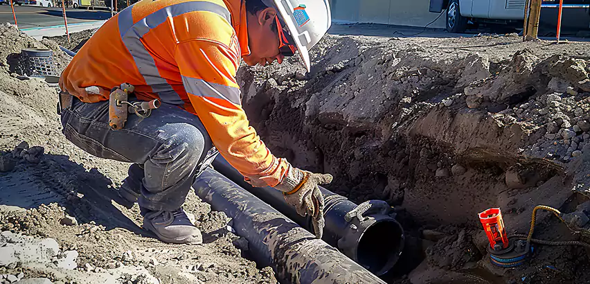 Professional Underground Pipe Repair Services in Highland Village, TX.