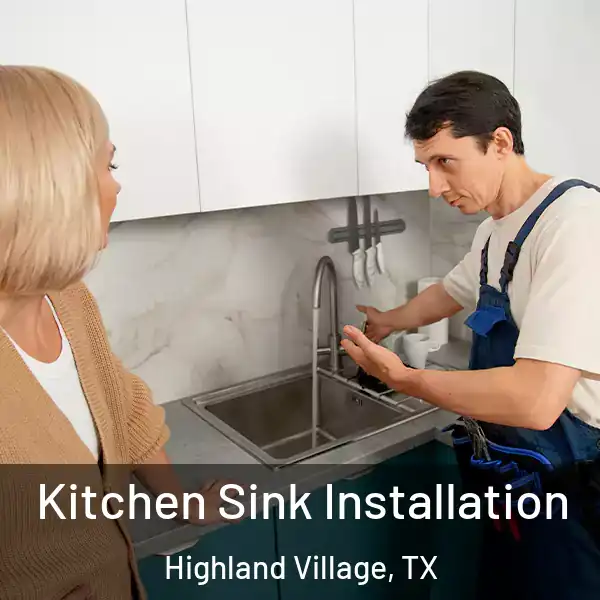  Kitchen Sink Installation Highland Village, TX