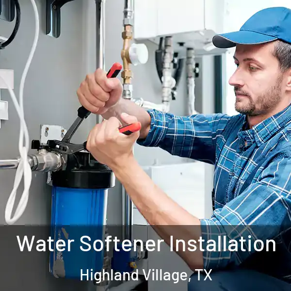  Water Softener Installation Highland Village, TX